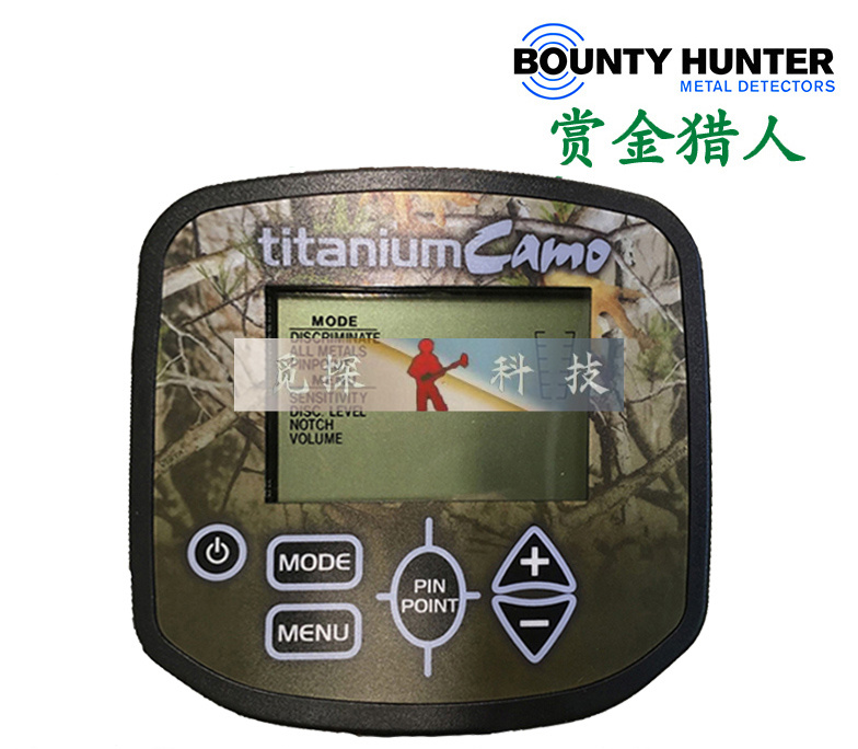 美國賞金獵人鈦金版地下金屬探測儀戶(hù)外考古原裝進(jìn)口金屬探測器