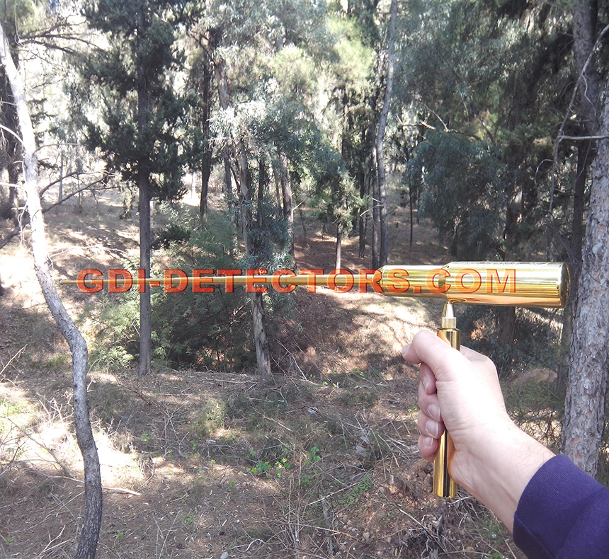 希臘GDI進(jìn)口GOLDEN RODS遠程搜索定位定向探礦黃金地下金屬探測器